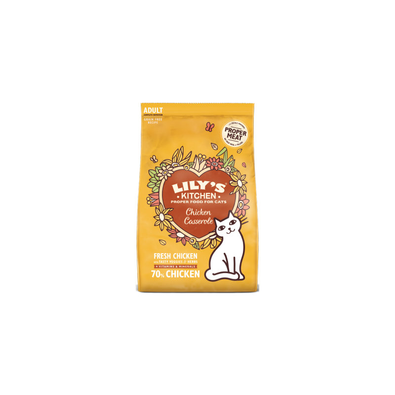 Lilys Kitchen Cat Adult Chicken Casserole 800 g