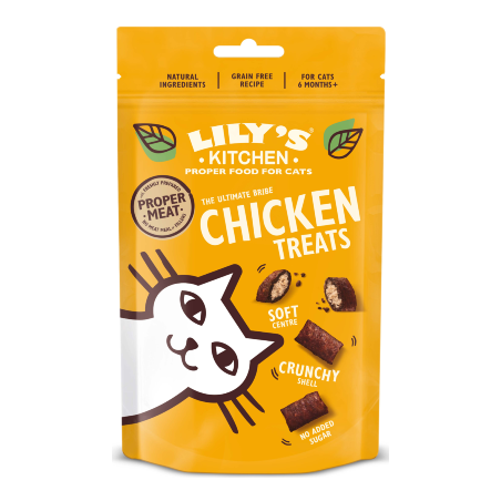 Lilys Kitchen Cat Adult Chicken Treats 60 g