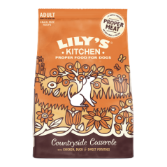 Lilys Kitchen Dog Adult Countryside Casserole with Chicken, Duck and Sweet Potatoes 2,5 kg