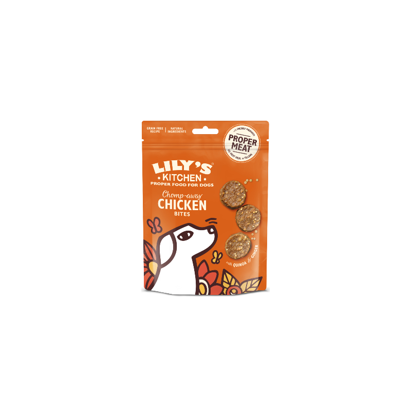 Lilys Kitchen Dog Treats Chicken Bites	 70 g