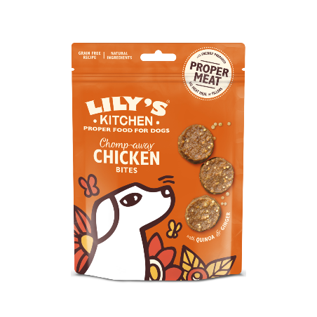 Lilys Kitchen Dog Treats Chicken Bites	 70 g