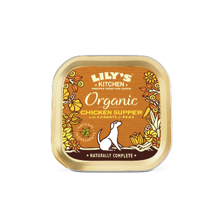 Lilys Kitchen Dog Organic Chicken Supper | Wet (Terrina) 11 X 150 g