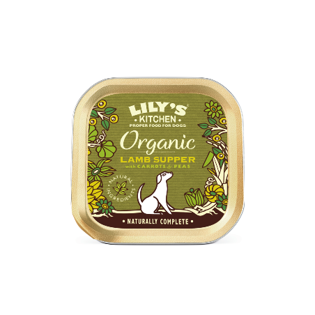 Lilys Kitchen Dog Organic Lamb Supper | Wet (Terrina) 11 X 150 g