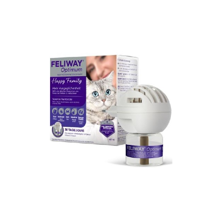 Feliway Optimum Difusor + Recarga	 48 ml