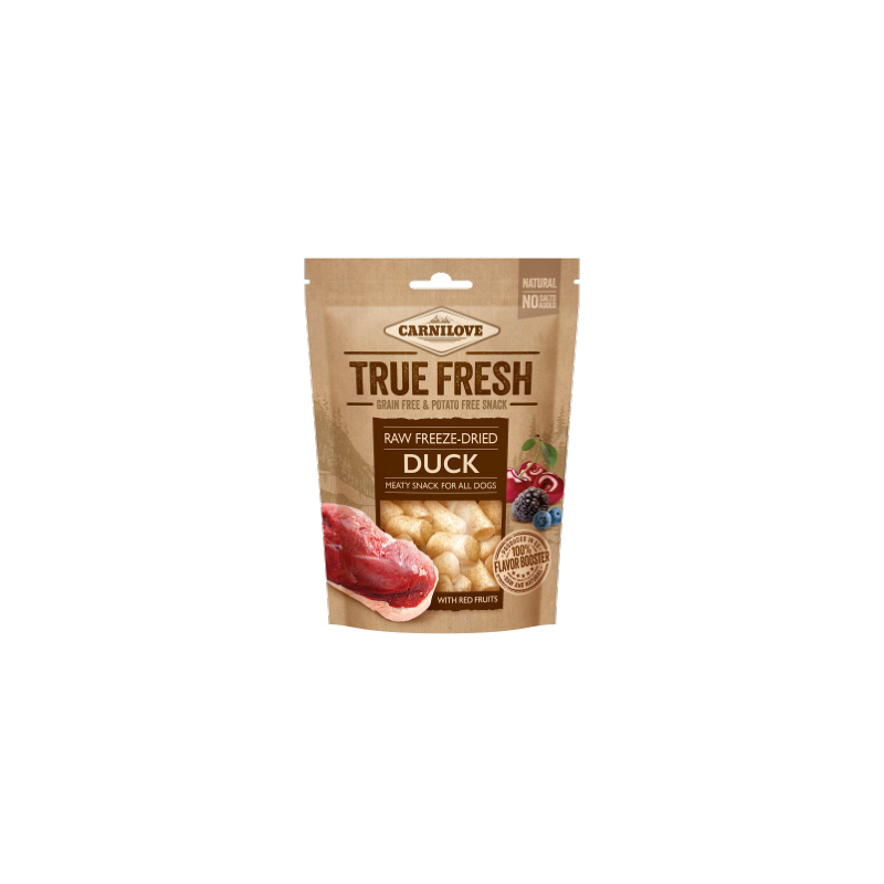 Carnilove True Fresh Raw Freeze-dried Duck with Red Fruits 40 g