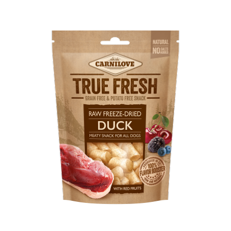 Carnilove True Fresh Raw Freeze-dried Duck with Red Fruits 40 g