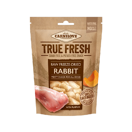 Carnilove True Fresh Raw Freeze-dried Rabbit with Pumpkin 40 g