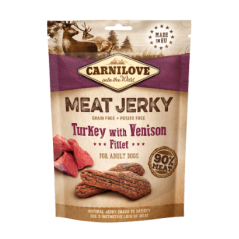 Carnilove Meat Jerky Turkey with Venisson Fillet 100 g