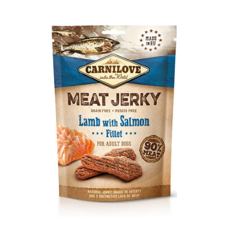 Carnilove Meat Jerky Lamb with Salmon Fillet 100 g