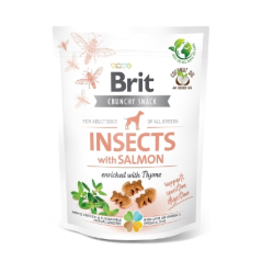 Brit Care Dog Crunchy Cracker Insects with Salmon Enriched with Thyme 200 g