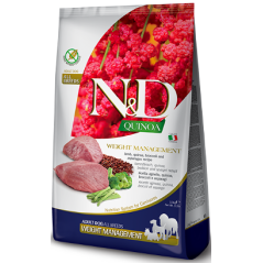 N&D Quinoa Dog Weight Management Lamb All Breeds 2,5 kg