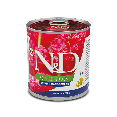 N&D Quinoa Dog Weight Management | Wet (Lata) 6 X 285 g