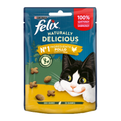 Felix Naturally Delicious Frango & Erva Gateira | Wet (Saqueta) 50 g