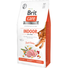 Brit Care Cat Grain-Free Indoor Anti-Stress | Chicken & Peas 400 g