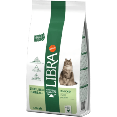 Libra Cat Sterilized Hairball 1,5 kg