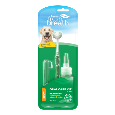 Tropiclean Fresh Breath Oral Kit for Large Dogs 1 kit