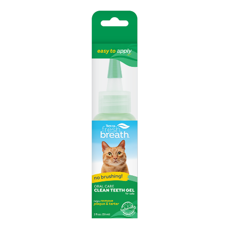 Tropiclean Fresh Breath Clean Teeth Oral Care Gel for Cats 59 ml