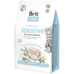 Brit Care Cat Grain Free Sensitive Food Allergy Management | Insect & Herring 2 kg