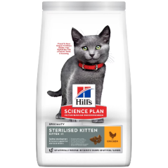 Hills Science Plan Cat Kitten Sterilised with Chicken 1,5 kg