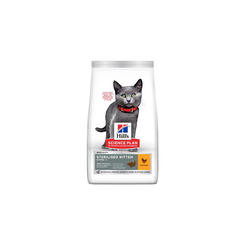 Hills Science Plan Cat Kitten Sterilised with Chicken 1,5 kg