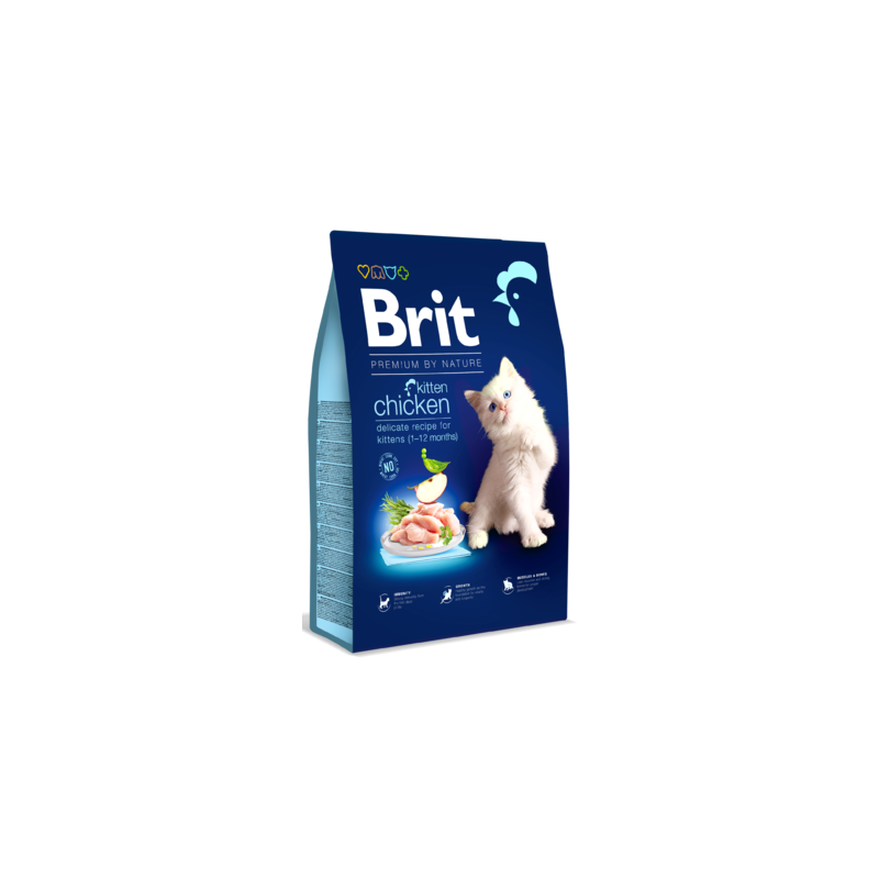 Brit Premium by Nature Cat Kitten Chicken 1,5 kg