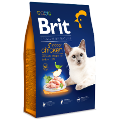 Brit Premium by Nature Cat Indoor Chicken 8 kg