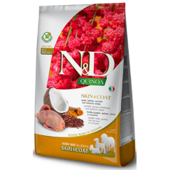 N&D Quinoa Dog Skin & Coat Quail & Coconut All Breeds 2,5 kg