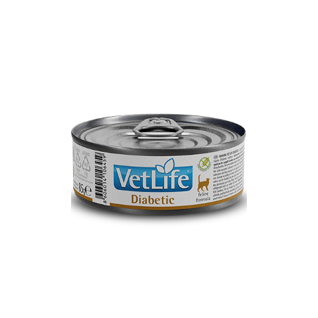 Farmina Vet Life Feline Diabetic | Wet (Lata) 12 X 85 g