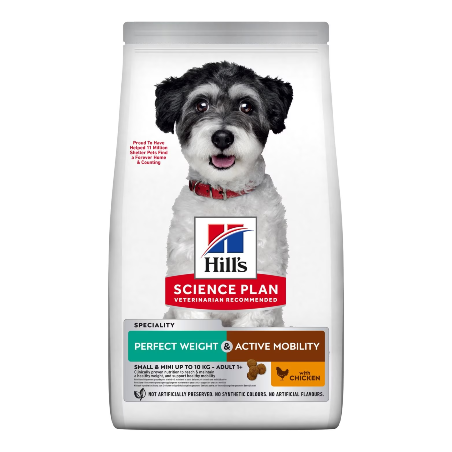 Hills Science Plan Dog Perfect Weight & Active Mobility Small & Mini Adult 1,5 kg