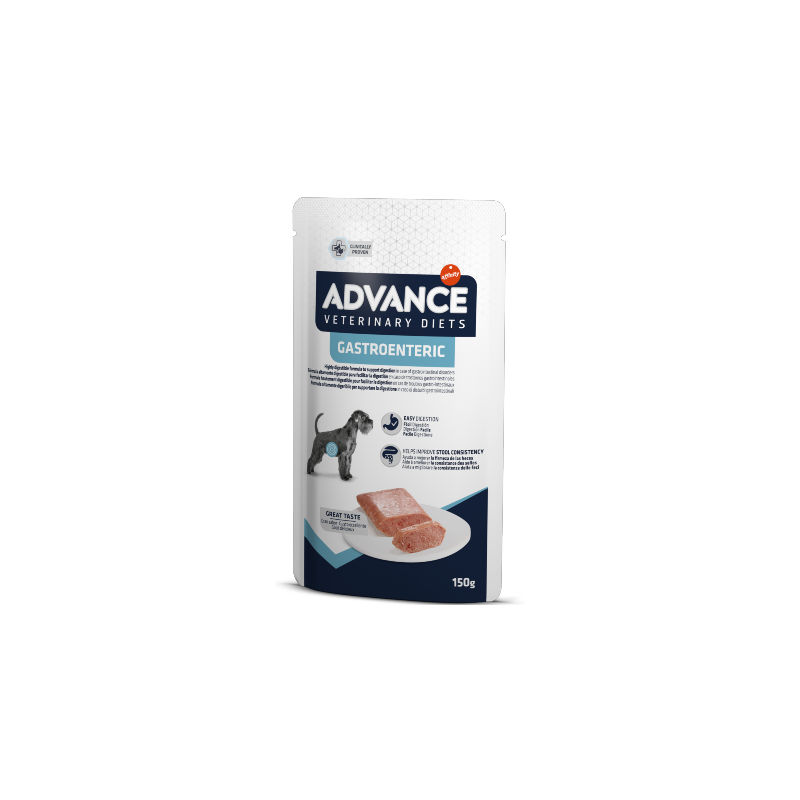 Advance Vet Dog Gastroenteric | Wet (Saqueta) 8 X 150 g