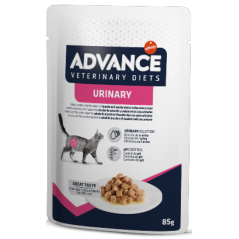 Advance Vet Cat Urinary| Wet (Saqueta) Cx c/ 12 saquetas 85 g