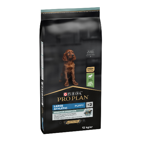 Pro Plan Dog Large Athletic Puppy Sensitive Digestion Lamb 12 kg