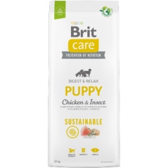 Brit Care Dog Sustainable Puppy | Chicken & Insect 12 kg