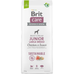 Brit Care Dog Sustainable Junior Large Breed | Chicken & Insect 3 kg