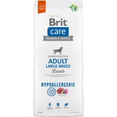 Brit Care Dog  Adult Large Breed Hypoallergenic | Lamb  12 kg