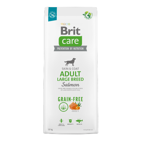 Brit Care Dog Grain-free Adult  Large Breed | Salmon 12 kg