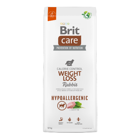 Brit Care Dog Hypoallergenic Weight Loss | Rabbit 3 kg