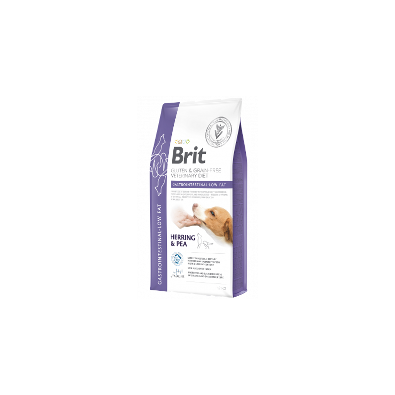 Brit Veterinary Diet Dog Gastrointestinal Low Fat Gluten & Grain-Free | Herring & Pea 400 g