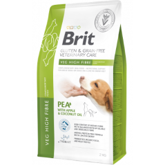 Brit Veterinary Diet Dog Veg High Fibre Gluten & Grain-Free | Pea with Apple & Coconut Oil 2 kg