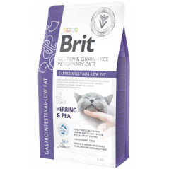 Brit Veterinary Diet Cat Gastrointestinal Low Fat Gluten & Grain-Free | Herring & Pea 2 kg