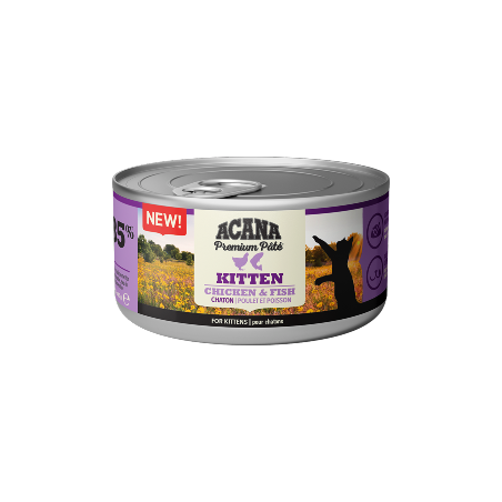 Acana Cat Kitten Premium Pâté Chicken & Fish | Wet (Lata) 6 X 85 g