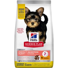 Hills Science Plan Perfect Digestion Small & Mini Puppy with Chicken 1.5 kg