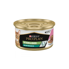 Pro Plan Cat Sterilised Maintenance Tuna & Salmon Terrine| Wet (Lata) 24 X 85 g