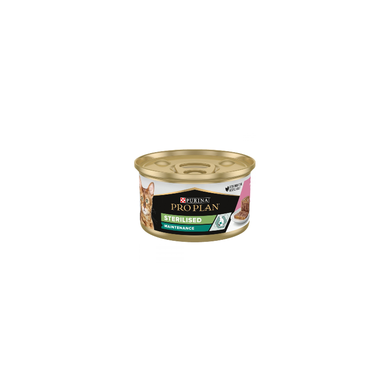 Pro Plan Cat Sterilised Maintenance Tuna & Salmon Terrine| Wet (Lata) 24 X 85 g