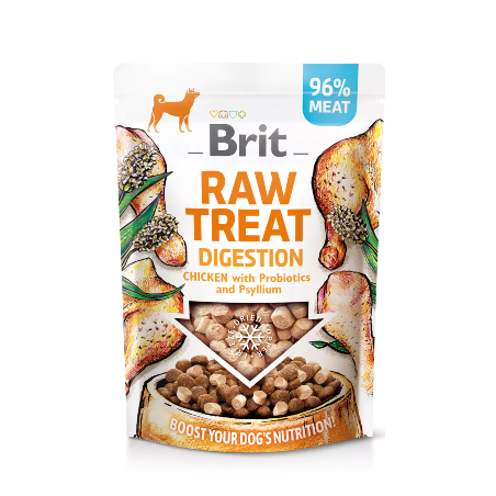 Brit Care Raw Treat Digestion Freeze Dried | Chicken with Probiotics 40 g