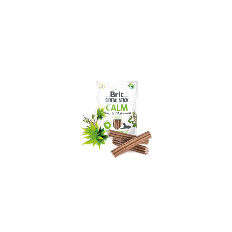 Brit Dental Stick Calm with Hemp & Motherwort 7 sticks