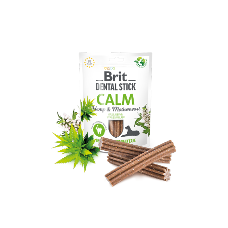 Brit Dental Stick Calm with Hemp & Motherwort 7 sticks