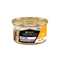 Pro Plan Cat Kitten Mousse With Chicken | Wet (Lata) 24 X 85 g