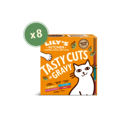 Lilys Kitchen Cat Tasty Cuts Multipack in Gravy | Wet (Lata) 8 x 85 g