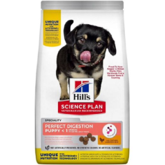 Hills Science Plan Perfect Digestion Medium Puppy with Chicken	 14 kg